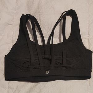 lululemon athletica Black Multi-Strap Sports Bra